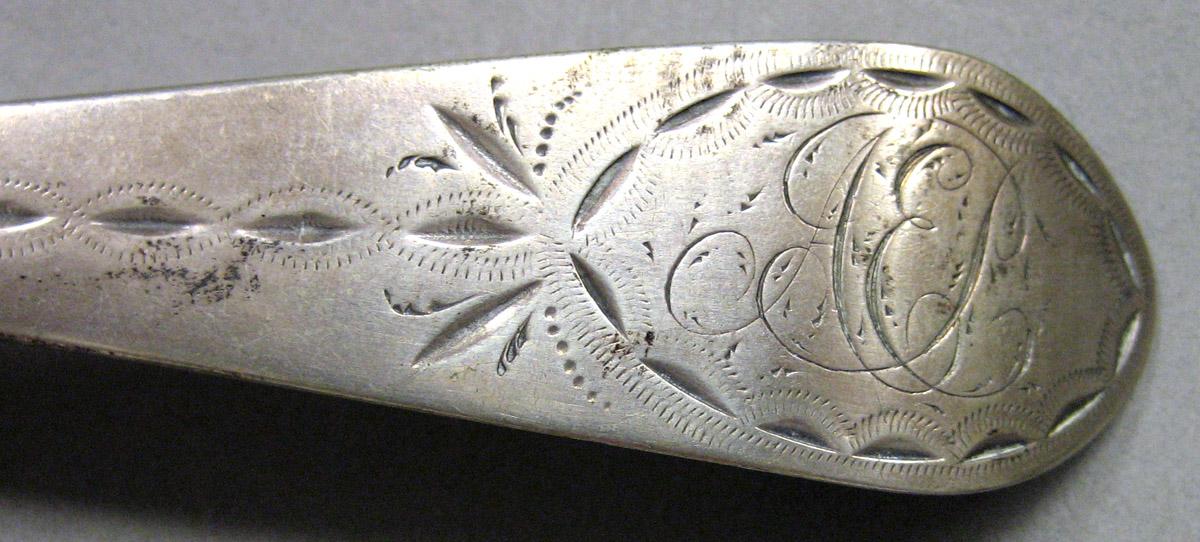 1962.0240.1152 Silver Spoon engraving
