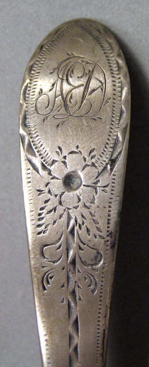 1962.0240.1155 Silver Spoon engraving