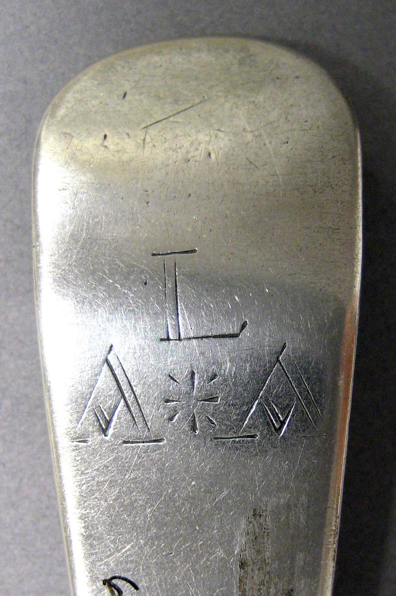 1962.0240.1159 Silver Spoon engraving