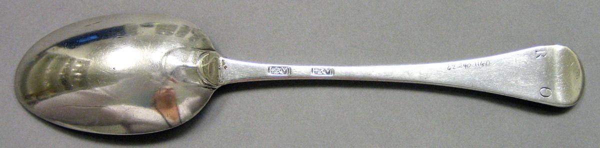 1962.0240.1160 Silver Spoon underside