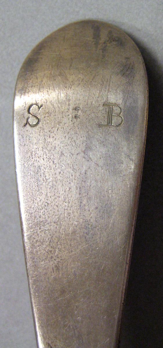 1962.0240.1165 Silver Spoon engraving