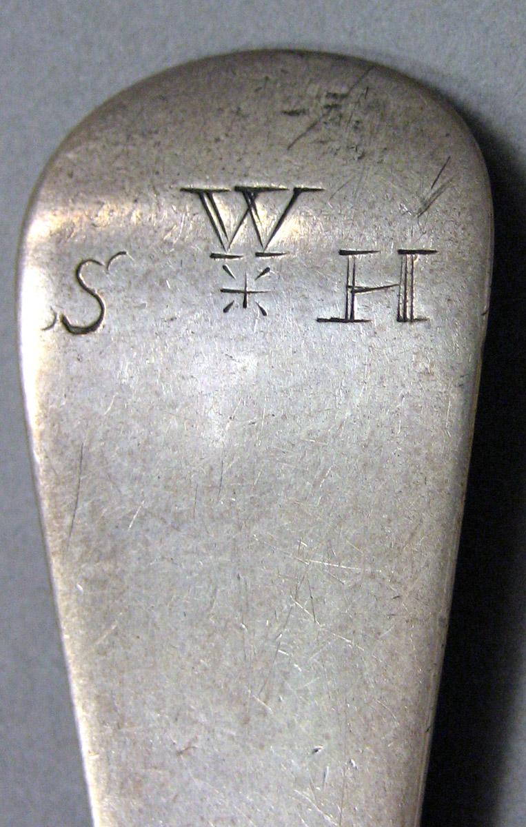 1962.0240.1167 Silver Spoon engraving
