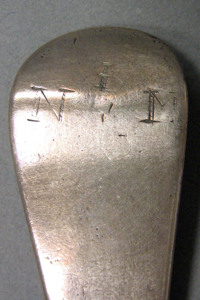 1962.0240.1170 Silver Spoon engraving