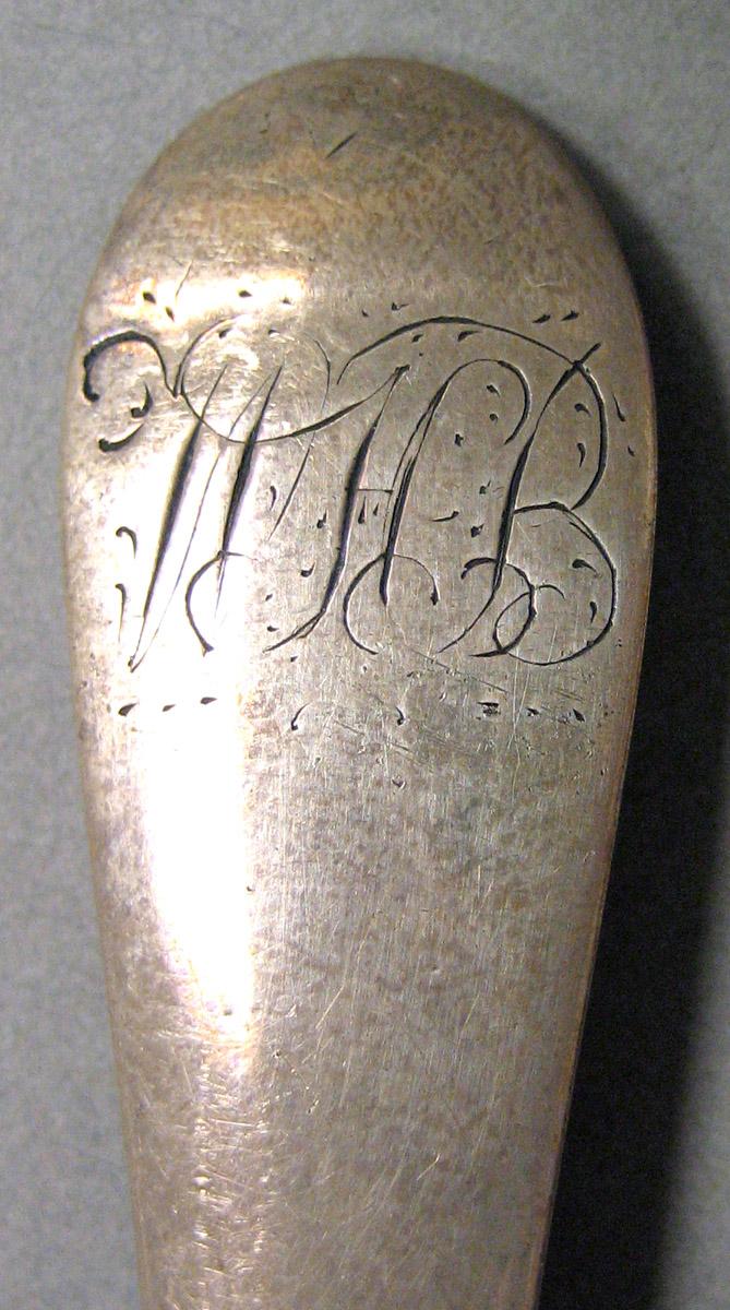 1962.0240.1176 Silver Spoon engraving