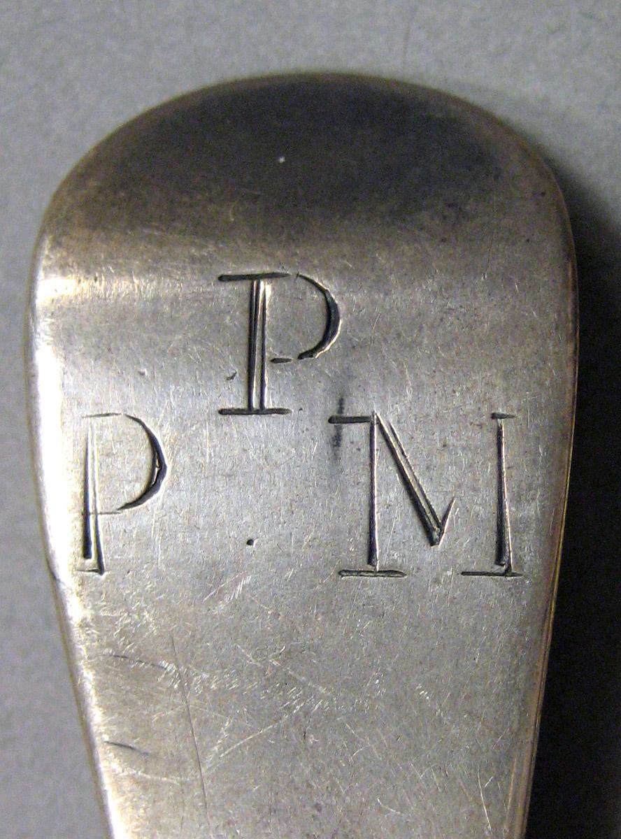 1962.0240.1178 Silver Spoon engraving