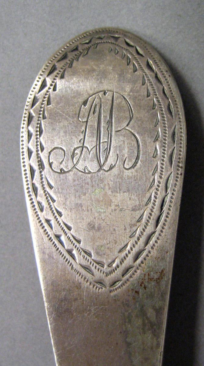 1962.0240.1180 Silver Spoon engraving