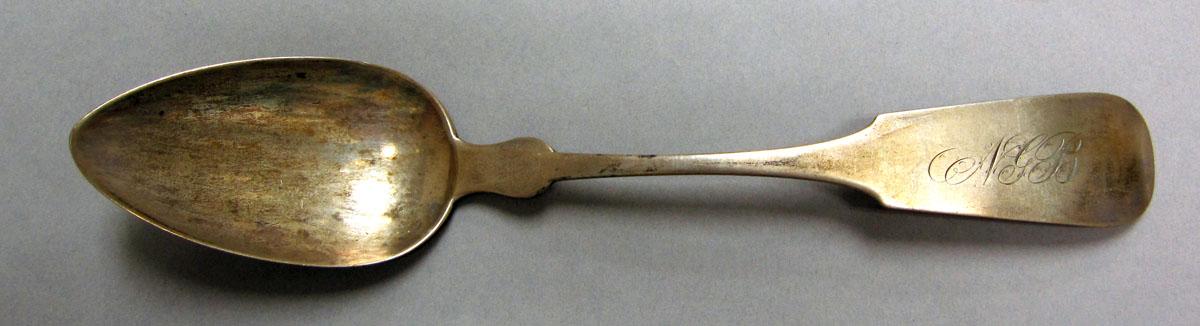 1962.0240.1183 Silver spoon upper surface