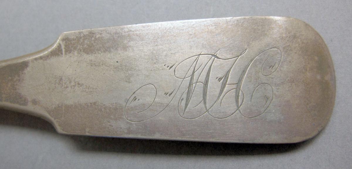 1962.0240.118 teaspoon engraving