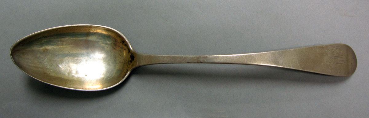1962.0240.1191 Silver spoon upper surface