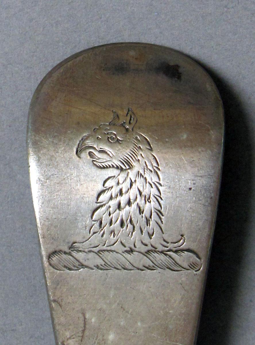 1962.0240.1192 Silver spoon engraving