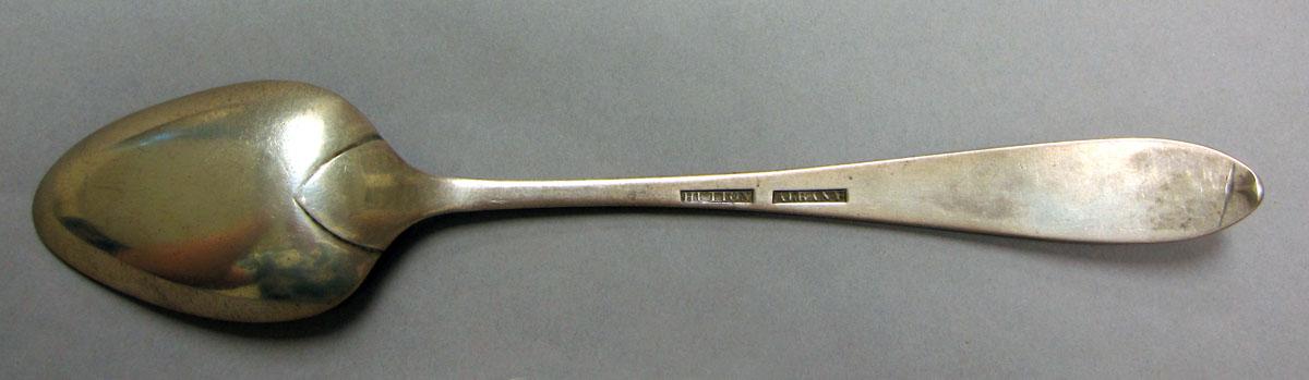 1962.0240.1212 Silver spoon underside