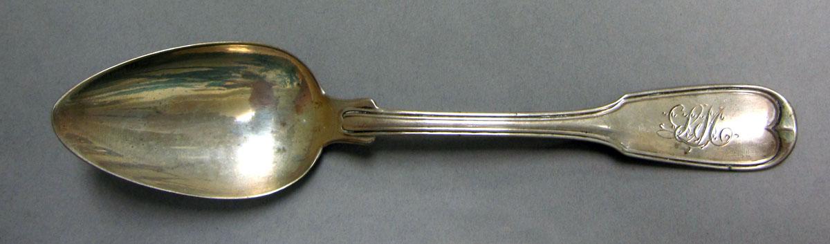 1962.0240.1214 Silver spoon upper surface