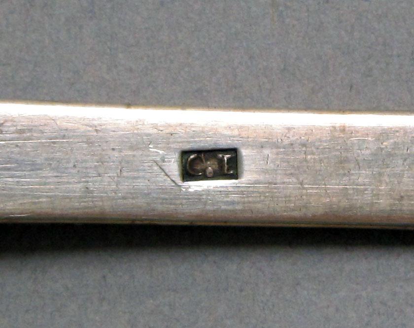 1962.0240.1216 Silver spoon mark