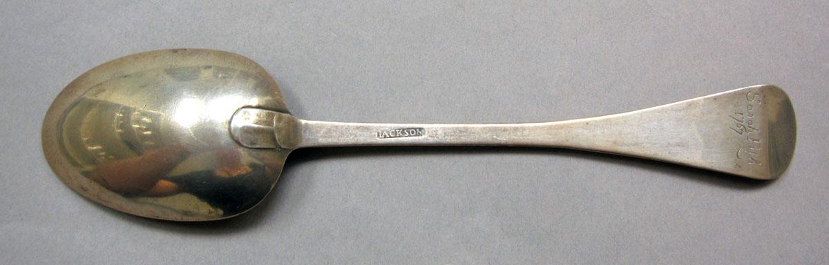 1962.0240.1220 Silver spoon underside