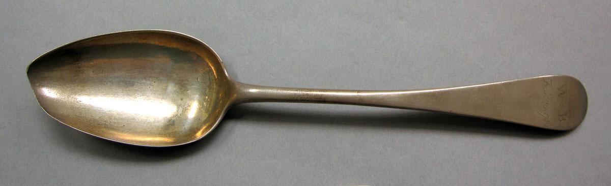 1962.0240.1226 Silver spoon upper surface