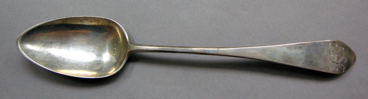 1962.0240.1228 Silver spoon upper surface