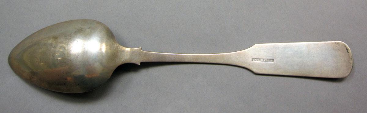 1962.0240.1232 Silver spoon underside