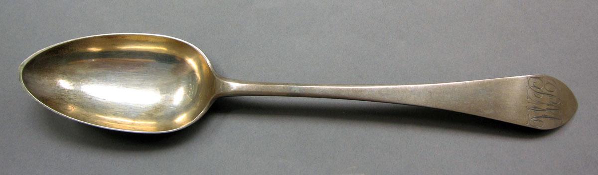 1962.0240.1233 Silver spoon upper surface