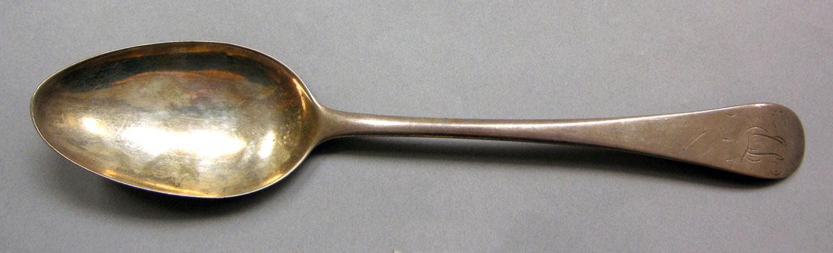 1962.0240.1240 Silver spoon upper surface