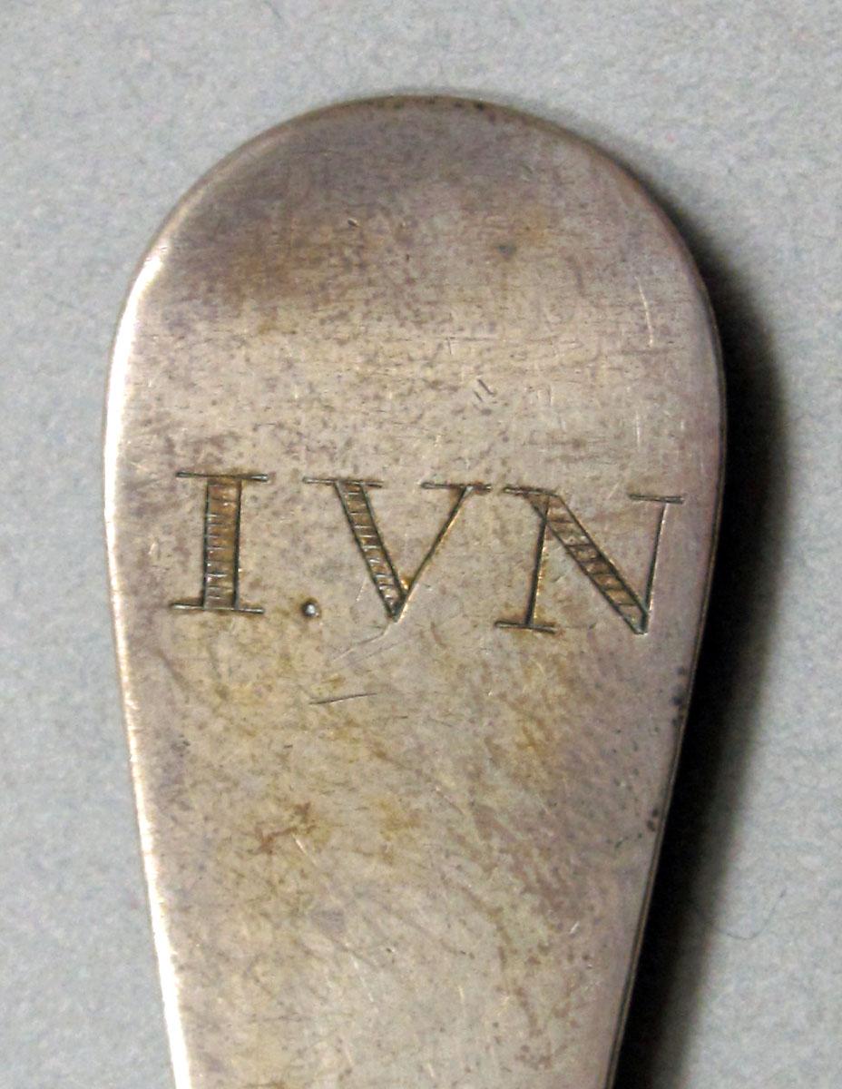 1962.0240.1246 Silver spoon engraving