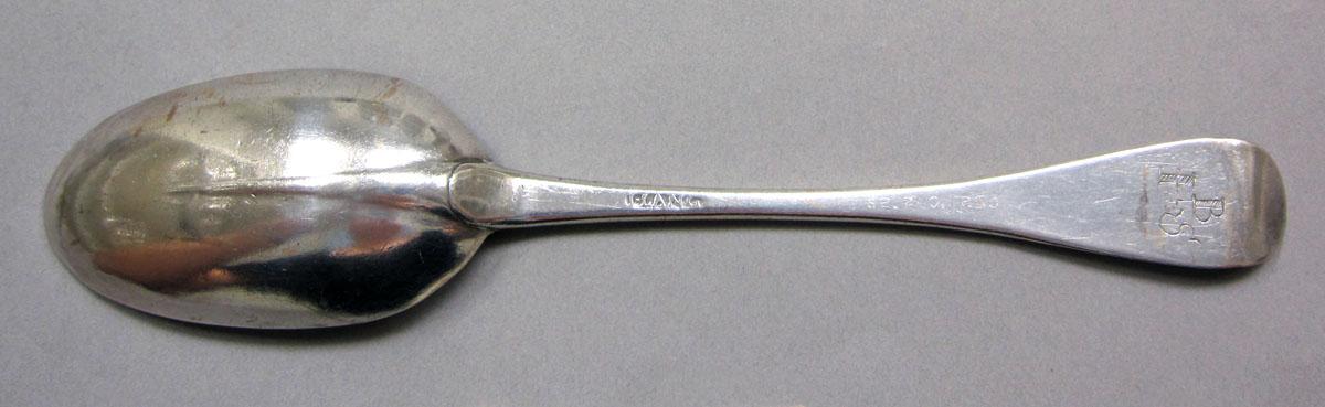 1962.0240.1250 Silver spoon underside