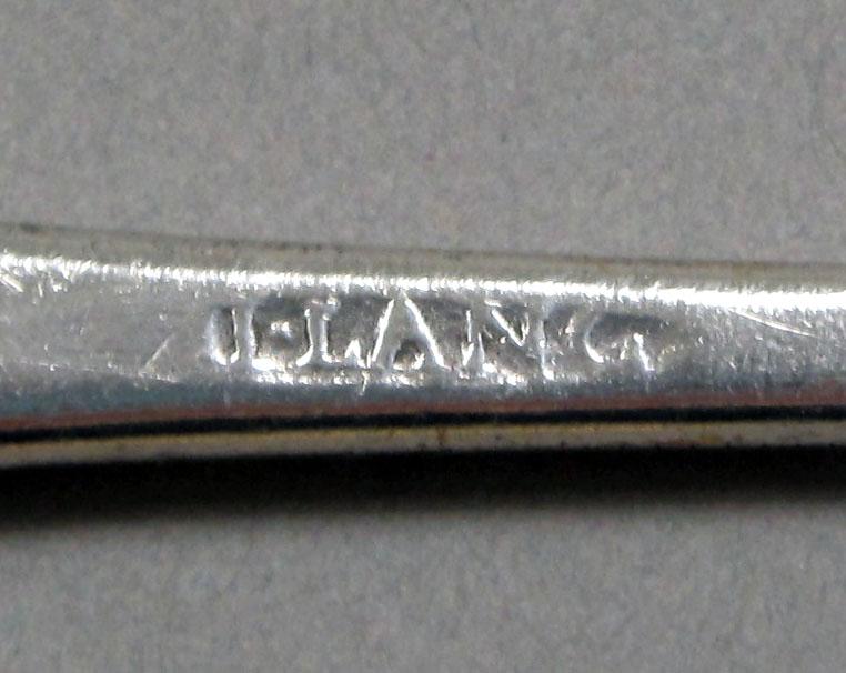 1962.0240.1250 Silver spoon mark