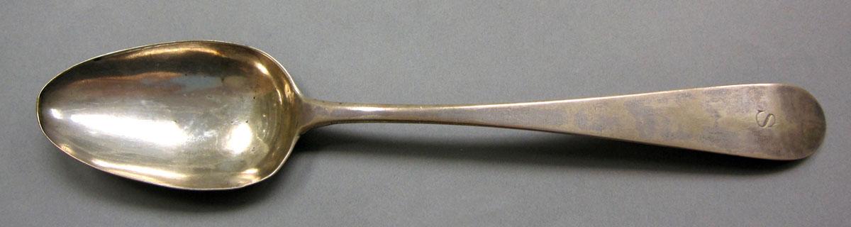 1962.0240.1256 Silver spoon upper surface