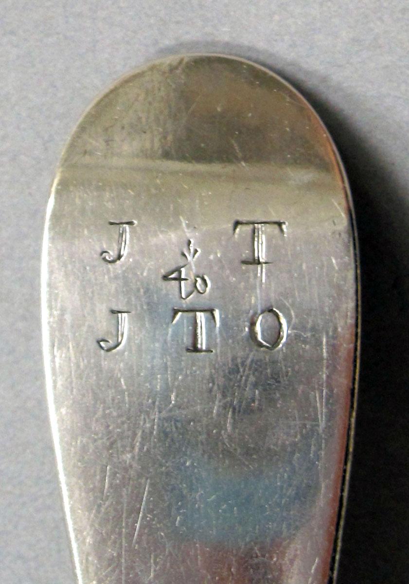 1962.0240.1259 Silver spoon engraving