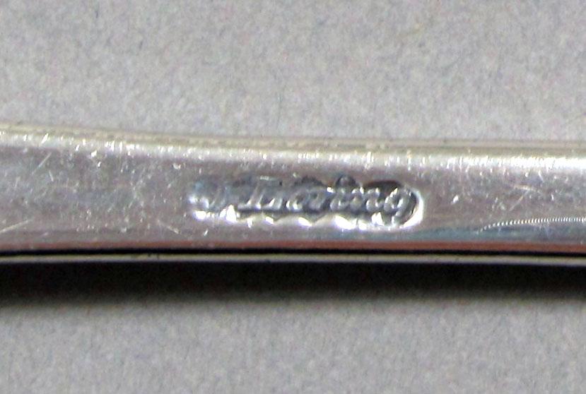 1962.0240.1260 Silver spoon mark