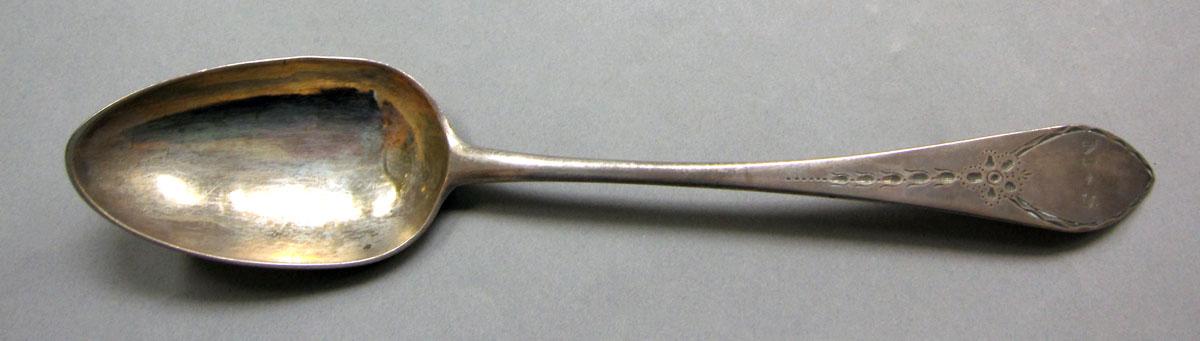 1962.0240.1266 Silver spoon upper surface