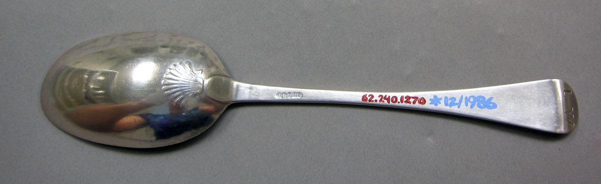 1962.0240.1270 Silver spoon underside