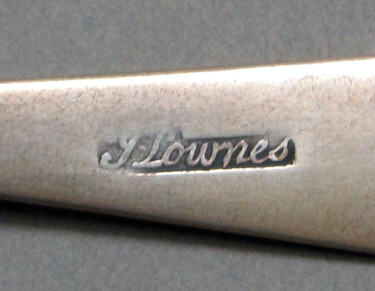 1962.0240.1273 Silver spoon mark