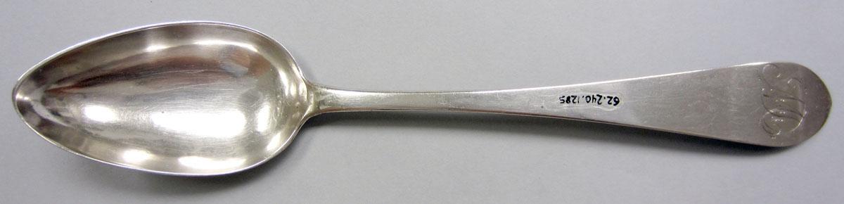 1962.0240.1285 Silver Spoon upper surface