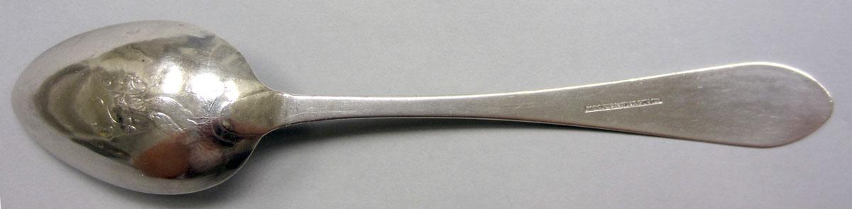 1962.0240.1285 Silver Spoon underside