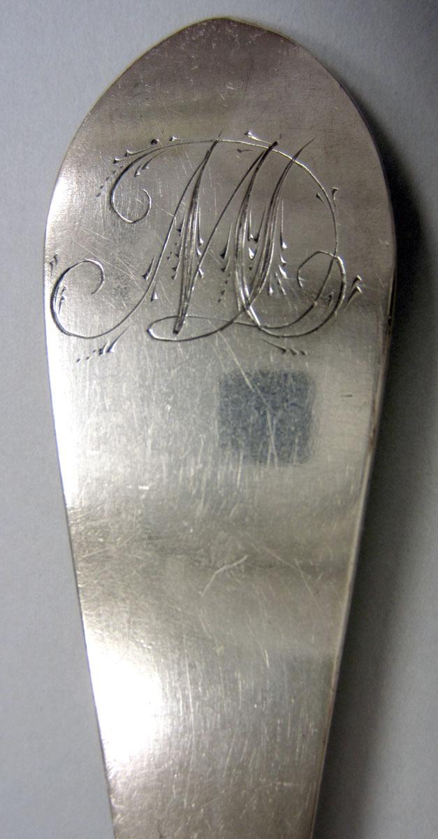 1962.0240.1285 Silver Spoon engraving