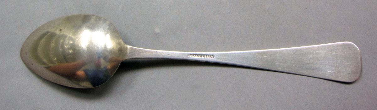 1962.0240.1290 Silver spoon underside