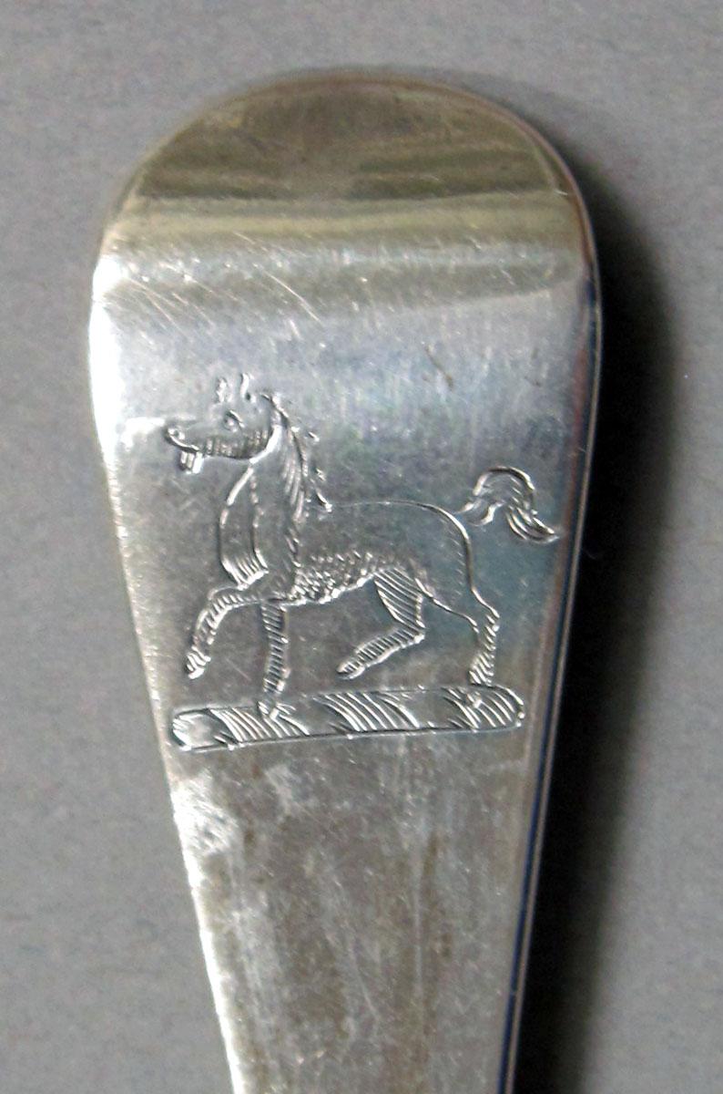 1962.0240.1294 Silver spoon engraving