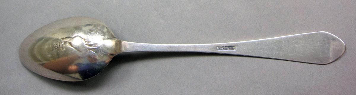 1962.0240.1297 Silver spoon underside