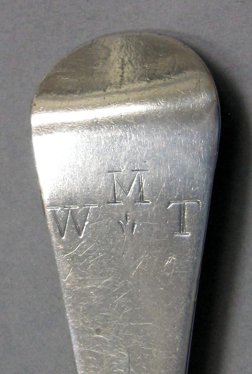 1962.0240.1300 Silver spoon engraving
