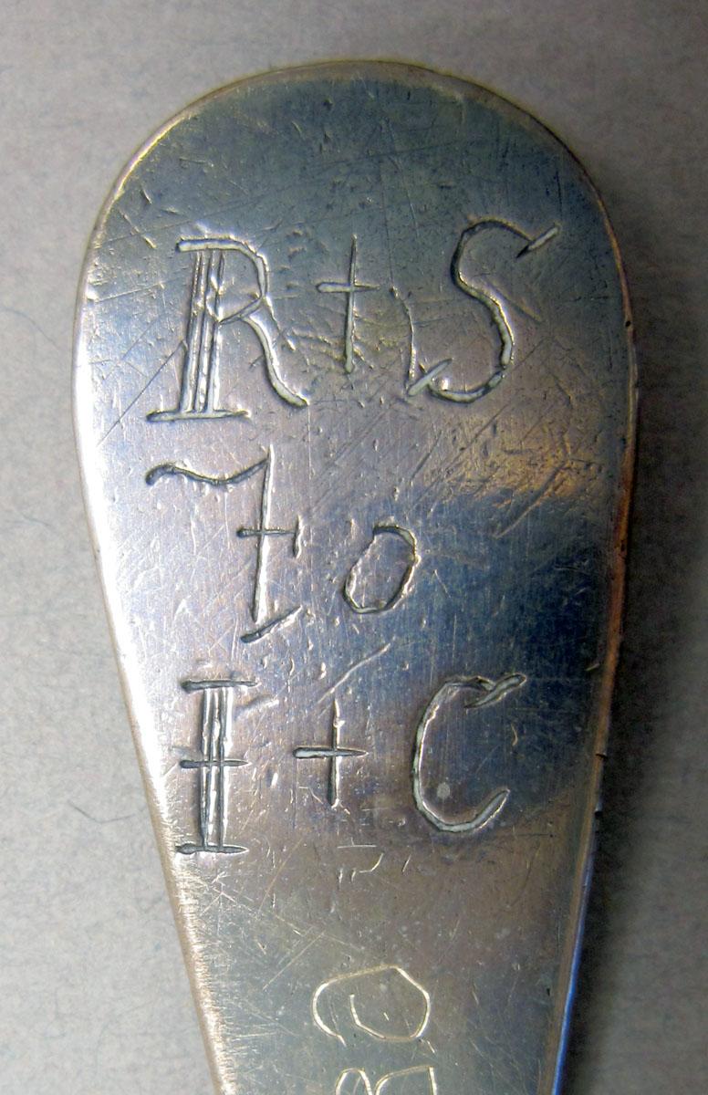 1962.0240.130 teaspoon engraving