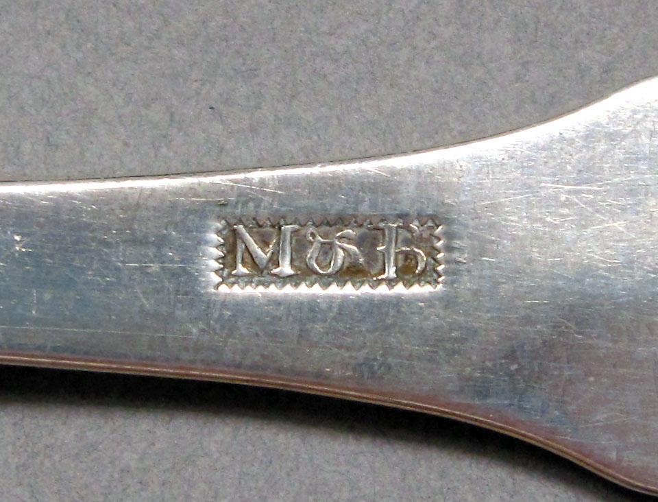 1962.0240.1310 Silver spoon mark