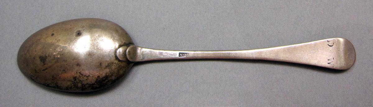 1962.0240.1320 Silver spoon underside