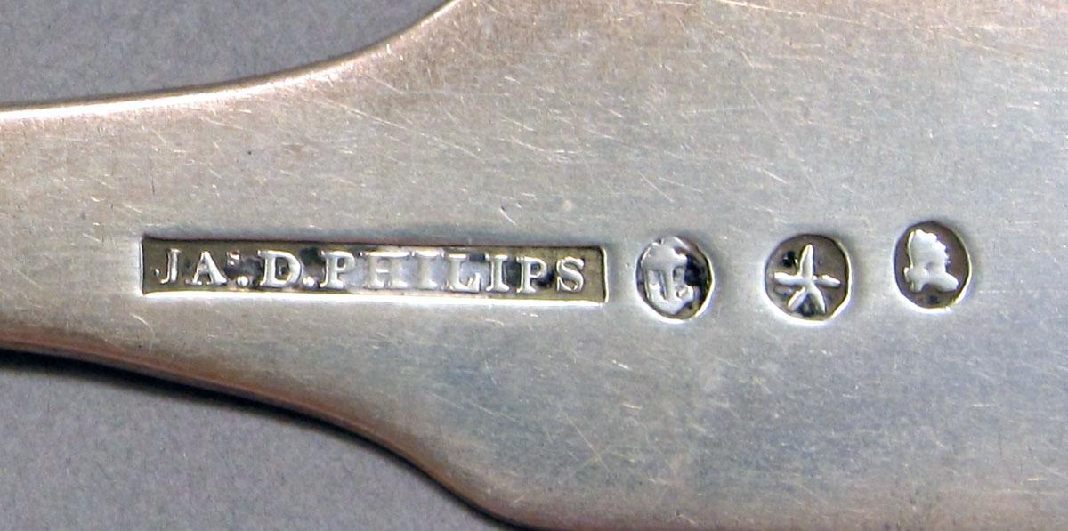 1962.0240.1333 Silver spoon mark