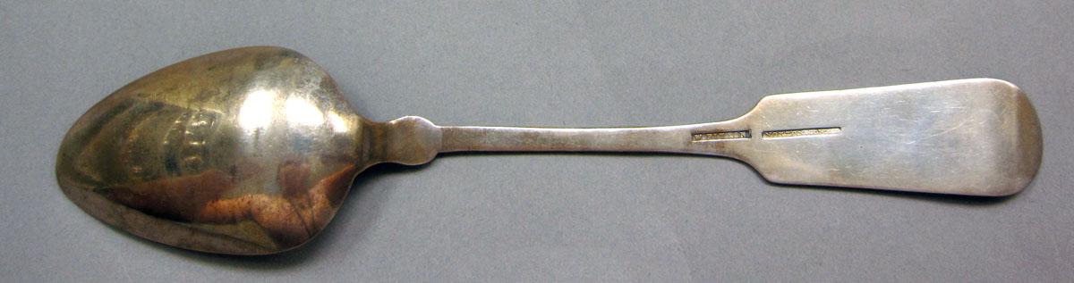 1962.0240.1336 Silver spoon underside