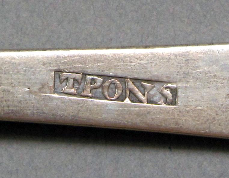 1962.0240.1343 Silver spoon mark