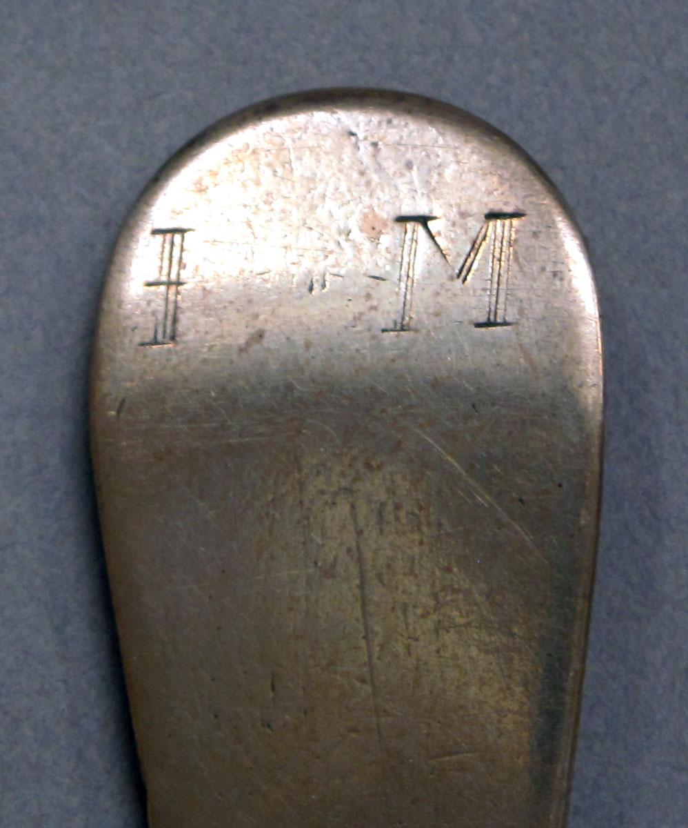 1962.0240.1349 Silver spoon engraving