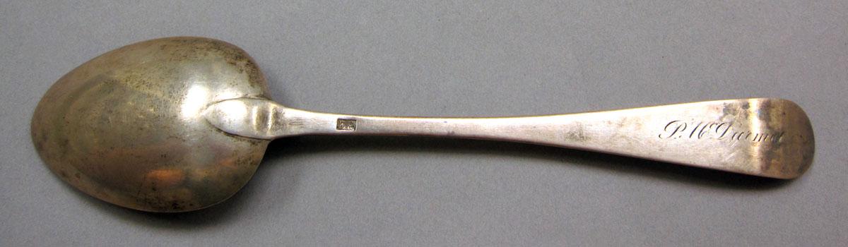 1962.0240.1354 Silver spoon underside