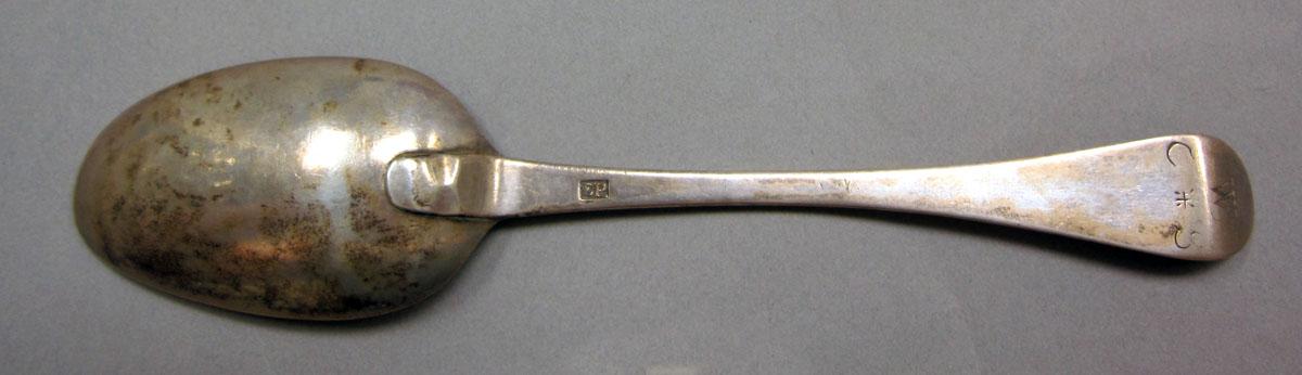 1962.0240.1356 Silver spoon underside
