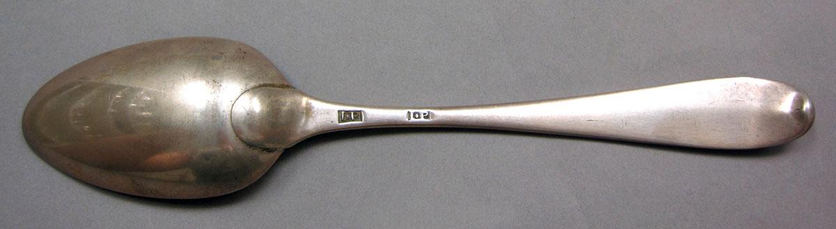 1962.0240.1360 Silver spoon underside