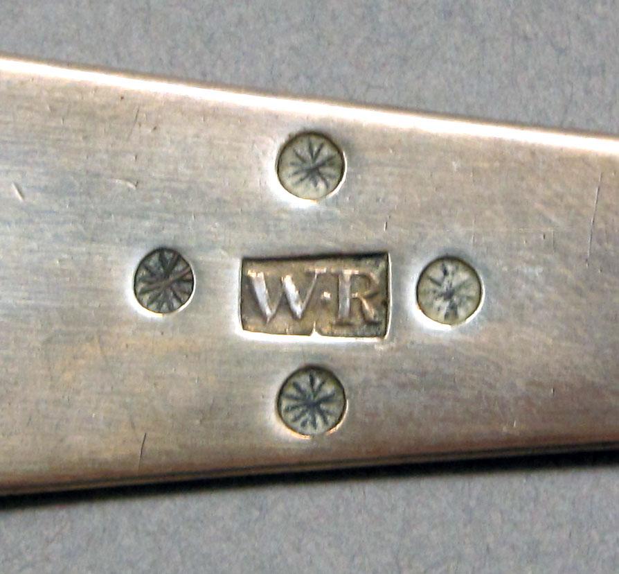 1962.0240.1373 Silver spoon mark